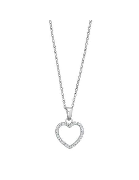 Joanli Nor | Rhd. sølv vedhæng AIDANOR 11mm 42+3cm