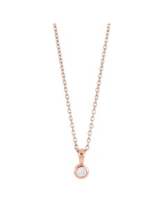 JOANLI NOR | Rosafg Sølv vedhæng 3mm HANNANOR