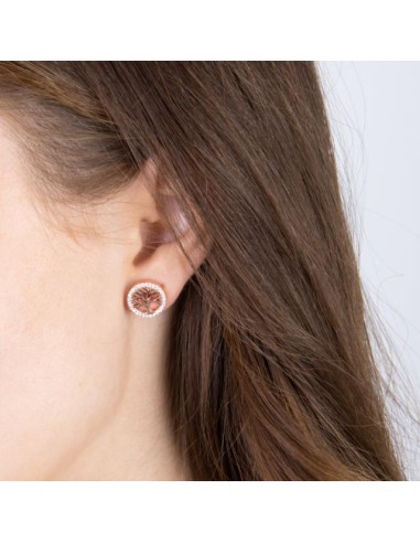 JOANLI NOR | Rosaforgyldt sølv ørestikker CAIANOR
