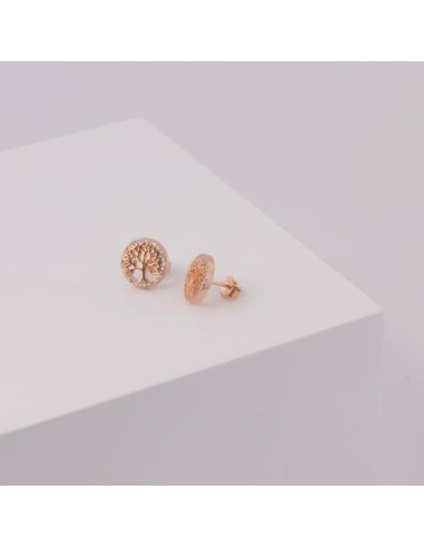 JOANLI NOR | Rosaforgyldt sølv ørestikker CAIANOR