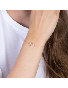 JOANLI NOR | Rosaforgyldt sølv armbånd CAIANOR 2