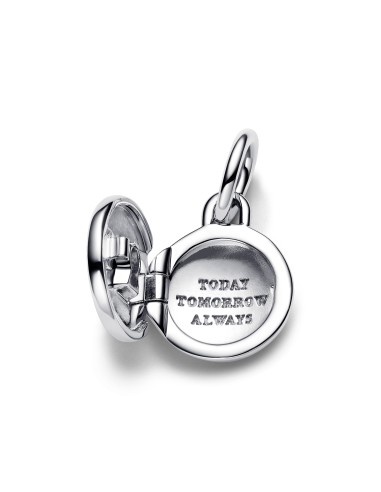 PANDORA | Kærlighedslås Charm med vedhæng, der kan åbnes og indgraveres