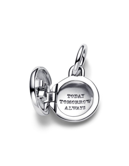 PANDORA | Kærlighedslås Charm med vedhæng, der kan åbnes og indgraveres PANDORA | Kærlighedslås Charm med vedhæng, der kan åbnes og indgraveres