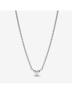 PANDORA | Tredobbelt Stenhjerte Collier-Halskæde 2