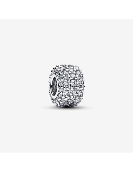 PANDORA | Funklende Pavé Tredobbelt Række Charm PANDORA | Funklende Pavé Tredobbelt Række Charm