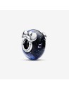 PANDORA | Disney Mickey Mouse & Minnie Mouse Blåt Muranoglas Charm