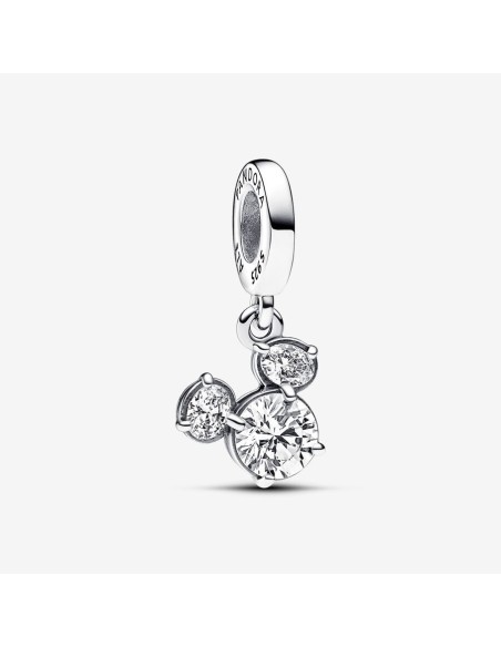 PANDORA | Disney Mickey Mouse Funklende Hovedsilhuet Charm med vedhæng PANDORA | Disney Mickey Mouse Funklende Hovedsilhuet Charm med vedhæng