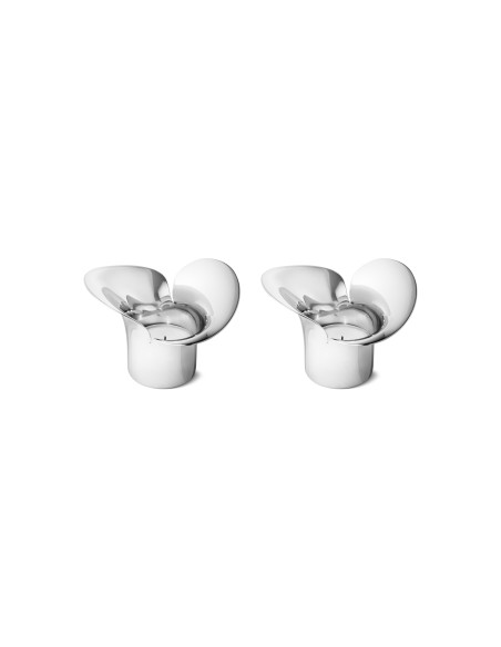 GEORG JENSEN | BLOOM BOTANICA fyrfadsstager, 2 stk. GEORG JENSEN | BLOOM BOTANICA fyrfadsstager, 2 stk.