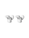 GEORG JENSEN | BLOOM BOTANICA fyrfadsstager, 2 stk.