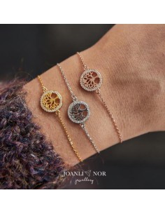 JOANLI NOR | Forgyldt sølv armbånd CAIANOR 2