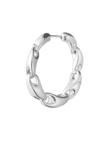 GEORG JENSEN | REFLECT Stor Ørering Hoop Sølv GEORG JENSEN | REFLECT Stor Ørering Hoop Sølv