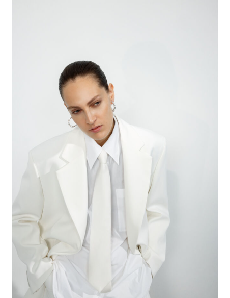 GEORG JENSEN | REFLECT Stor Ørering Hoop Sølv GEORG JENSEN | REFLECT Stor Ørering Hoop Sølv