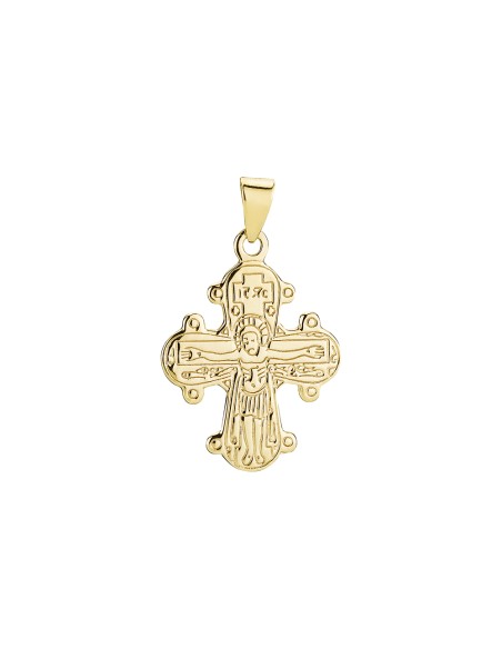 LUND COPENHAGEN | Vedhæng Dagmarkors glat bagside 16x13mm 333