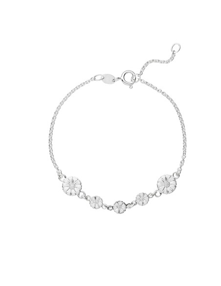 Lund Copenhagen | Marguerit Armbånd Sølv