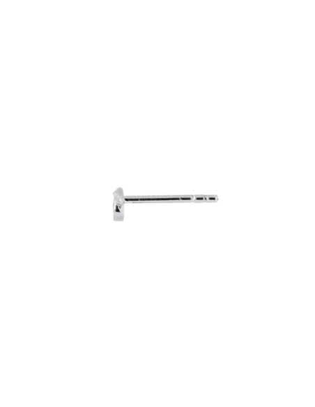 STINE A | TRES PETIT FLOW EARRING SILVER - SINGLE STINE A | TRES PETIT FLOW EARRING SILVER - SINGLE