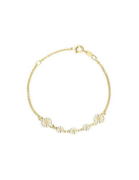 Lund Copenhagen | Marguerit Armbånd Sølv Forgyldt