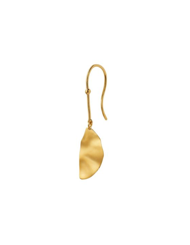 STINE A | HOOK WITH GOLDEN REFECTION MOON EARRING LEFT - SINGLE