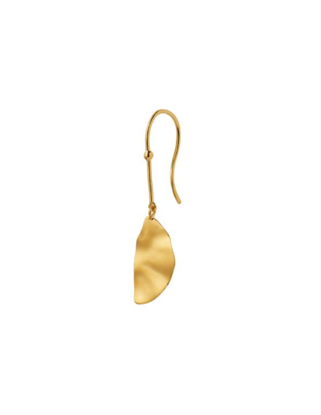 STINE A | HOOK WITH GOLDEN REFECTION MOON EARRING LEFT - SINGLE STINE A | HOOK WITH GOLDEN REFECTION MOON EARRING LEFT - SINGLE