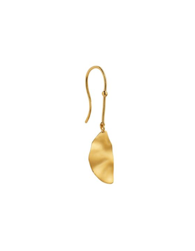 STINE A | HOOK WITH GOLDEN REFECTION MOON EARRING LEFT - SINGLE
