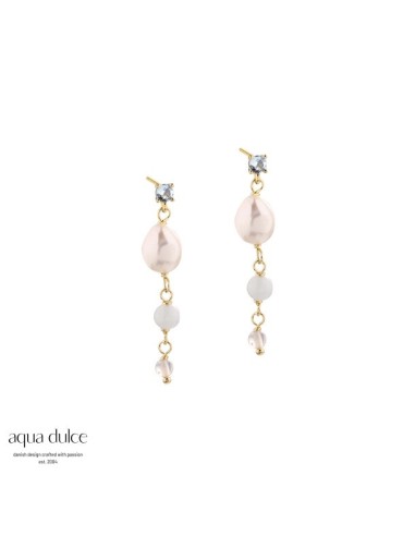 Aqua Dulce | Ørestikker | SKY BLUE PEARL EARSTUD