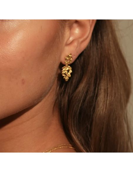 SISTIE | Luna - Ørestikker Forgyldt