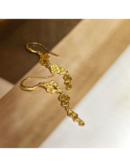 SISTIE | Luna - Øreringe Forgyldt