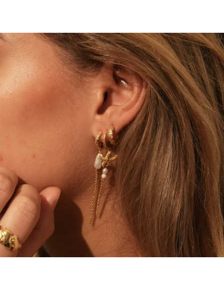 SISTIE | Ophelia - Ørestikker Forgyldt