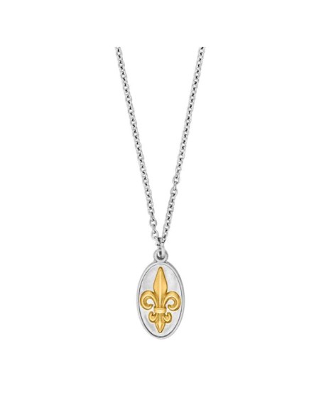 SON OF NOA | SON kæde stål med fredslilje