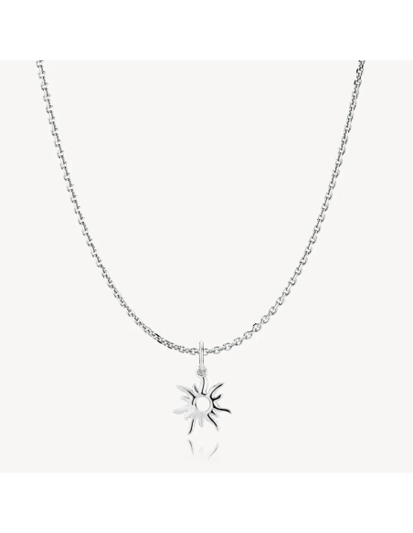 SISTIE | Halskæde med sol vedhæng i sølv