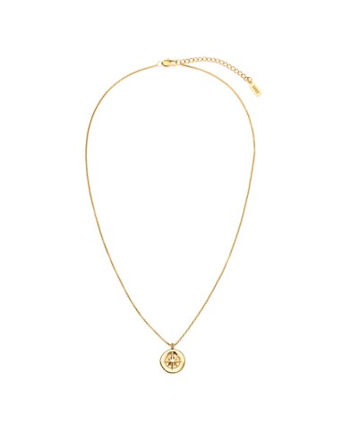 SAMIE | Compass - Halskæde Forgyldt