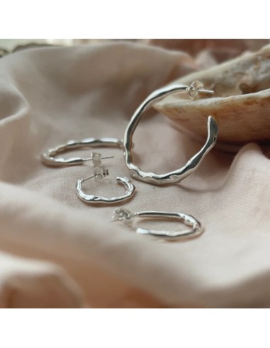 SISTIE | Gabi x Sistie2ND - Hoops Large Stål