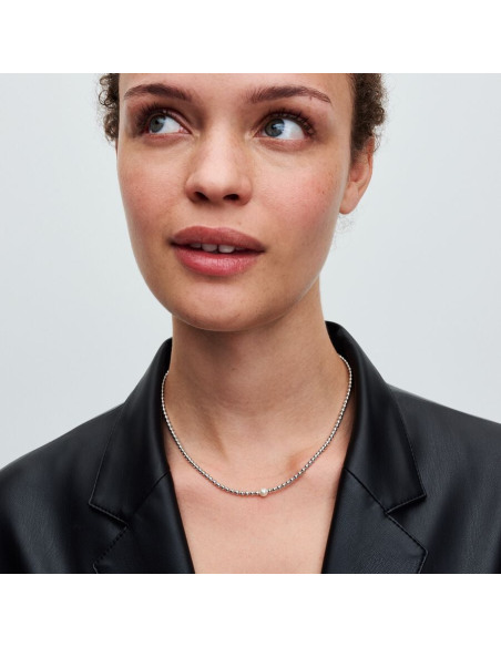 PANDORA | Behandlet Ferskvandskulturperle & -kugle Collier-Halskæde PANDORA | Behandlet Ferskvandskulturperle & -kugle Collier-Halskæde