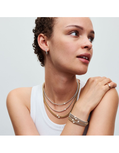 PANDORA | Behandlet Ferskvandskulturperle & -kugle Collier-Halskæde