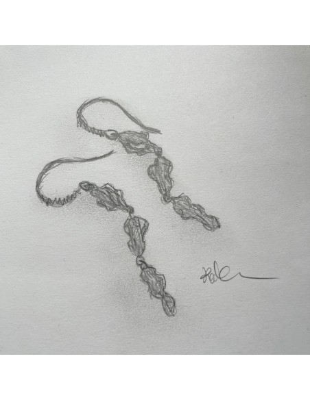 SISTIE | Luna - Øreringe Sølv