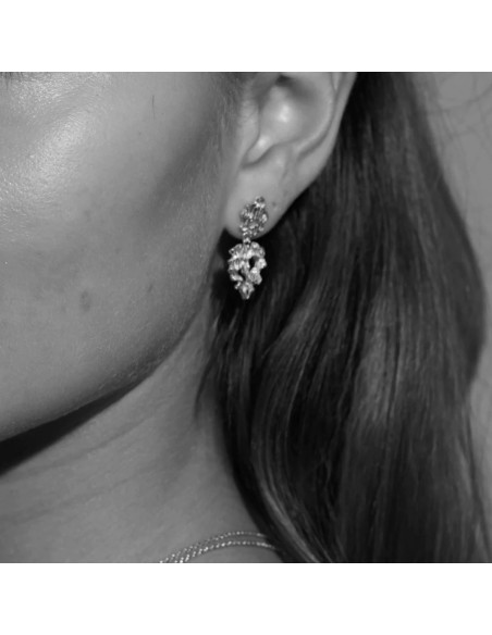 SISTIE | Luna - Ørestikker Sølv