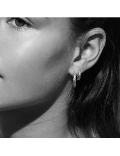 SISTIE | Ophelia - Kreoler Sølv 2