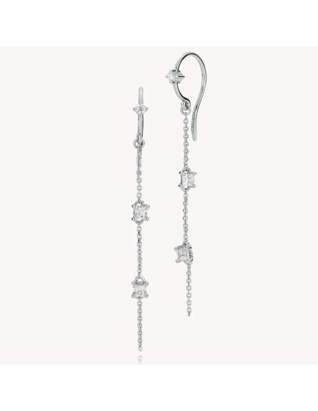 IZABEL CAMILLE | Angelina - Øreringe Hvid Sølv IZABEL CAMILLE | Angelina - Øreringe Hvid Sølv