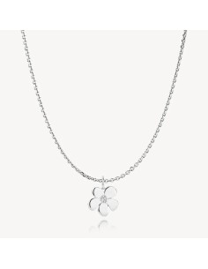 IZABEL CAMILLE | Pansy - Kæde med vedhæng Sølv