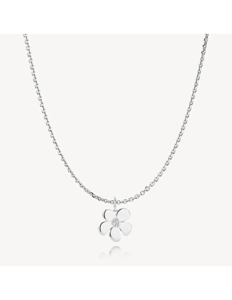 IZABEL CAMILLE | Pansy - Kæde med vedhæng Sølv