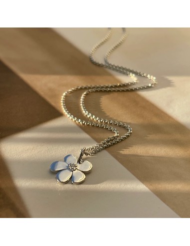 IZABEL CAMILLE | Pansy - Kæde med vedhæng Sølv