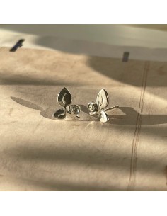 IZABEL CAMILLE | Amber - Ørestikker Sølv 2