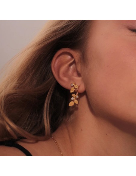 IZABEL CAMILLE | Amber - Ørestikker Forgyldt IZABEL CAMILLE | Amber - Ørestikker Forgyldt