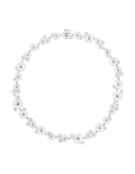 GEORG JENSEN | Daisy Halskæde, Hvid emalje GEORG JENSEN | Daisy Halskæde, Hvid emalje
