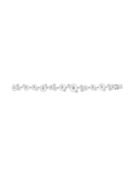 GEORG JENSEN | Daisy Armbånd, Hvid emalje