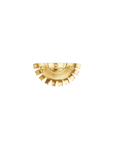 GEORG JENSEN | Daisy Halv Blomst, Broche