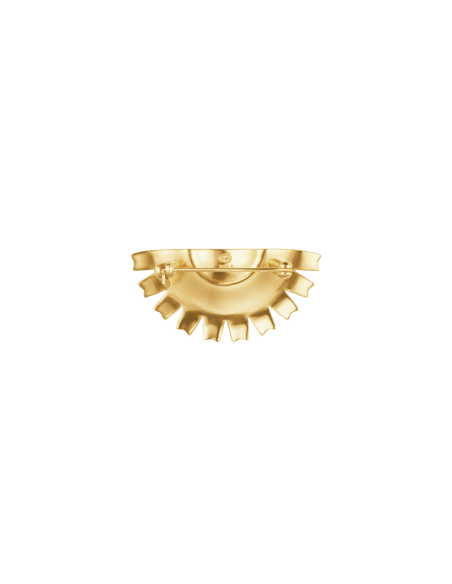GEORG JENSEN | Daisy Halv Blomst, Broche GEORG JENSEN | Daisy Halv Blomst, Broche