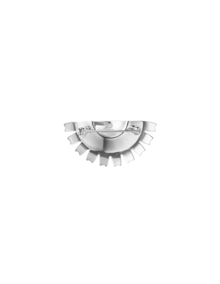 GEORG JENSEN | Daisy Halv Blomst, Blå broche GEORG JENSEN | Daisy Halv Blomst, Blå broche