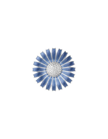 GEORG JENSEN | Daisy Broche i Blå Emalje – Ikonisk daisy smykke GEORG JENSEN | Daisy Broche i Blå Emalje – Ikonisk daisy smykke