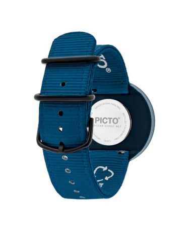 PICTO | 40 MM / PARADISE GREEN URSKIVE / DEEP BLUE GENBRUGSREM