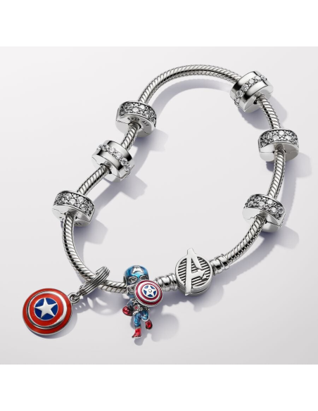 Captain America vedhæng | Pandora | Guldsmed Hartmann Captain America vedhæng | Pandora | Guldsmed Hartmann